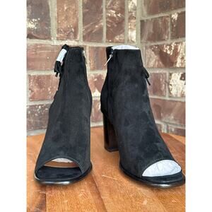 Frye Amy Slide Ghille Black Size 9M